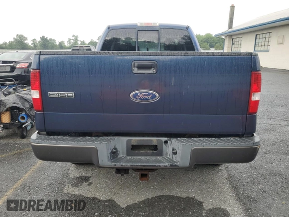 2004 Ford F-150 XLT with VIN 1FTPX14574NA86244, listed as a Copart auction lot 62428965 with 221,821 mi miles and Clean title. Bid and sale history available at DreamBid. Image 6.
