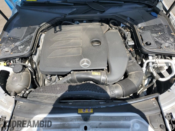 2020 Mercedes-Benz C 300 with VIN 55SWF8EB8LU327882, listed as a Copart auction lot 60080425 with 38,045 mi miles and Salvage title. Bid and sale history available at DreamBid. Image 11.