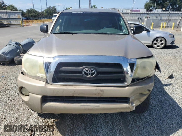 2005 Toyota Tacoma PreRunner with VIN 5TETU62N55Z008390, listed as a Copart auction lot 56632095 with 252,647 mi miles and Salvage title. Bid and sale history available at DreamBid. Image 5.