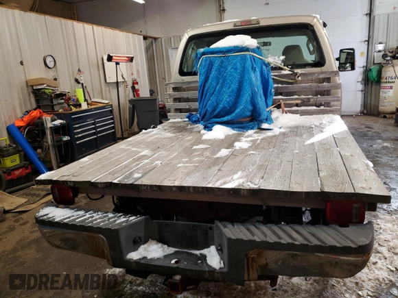 2008 Ford Super Duty F-250 SRW XL with VIN 1FTSX21528ED40386, listed as a Copart auction lot 89192065 with 107,137 mi miles and Salvage Title. Bid and sale history available at carsss.com. Image 6.