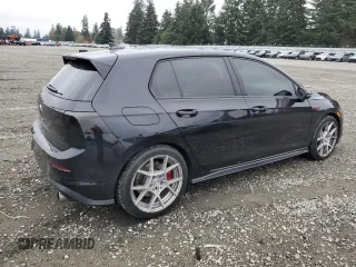 2022 Volkswagen Golf GTI S with VIN WVWG87CD0NW220757, listed as a Copart auction lot 75849714 with 21,683 mi miles and Salvage Title. Bid and sale history available at carsss.com. Image 3.