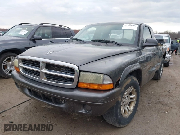 2002 Dodge Dakota with VIN 1B7GL12X22S644306, listed as a IAAI auction lot 41826999 with 198,069 mi miles and . Bid and sale history available at carsss.com. Image 17.