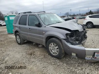 2007 Mercury Mariner Luxury with VIN 4M2YU91107KJ07772, listed as a Copart auction lot 42867545 with 128,235 mi miles and Salvage title. Bid and sale history available at DreamBid. Image 4.