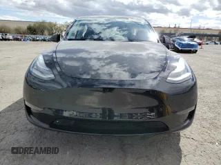 2021 Tesla Model Y Long Range with VIN 5YJYGDEEXMF188737, listed as a Copart auction lot 49117605 with 49,201 mi miles and Salvage Title. Bid and sale history available at DreamBid. Image 5.