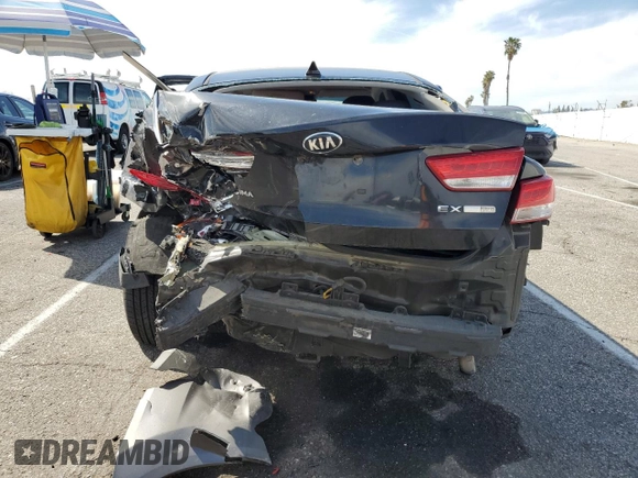 2017 Kia Optima EX with VIN KNAGU4LE8H5017397, listed as a Copart auction lot 48612665 with Not provided miles and Non repairable. Bid and sale history available at DreamBid. Image 6.