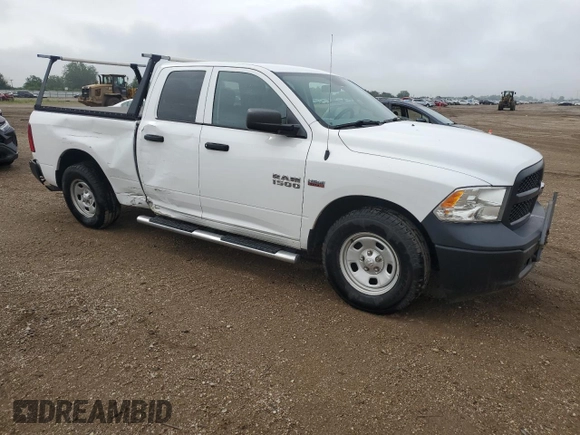 2016 Ram 1500 Express with VIN 1C6RR6FT9GS242177, listed as a Copart auction lot 62063095 with 41,077 mi miles and Salvage title. Bid and sale history available at DreamBid. Image 4.