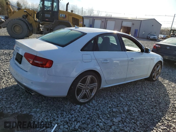 2014 Audi S4 Premium Plus with VIN WAUDGAFL4EA018200, listed as a Copart auction lot 52413105 with 90,296 mi miles and Clean Title. Bid and sale history available at carsss.com. Image 3.