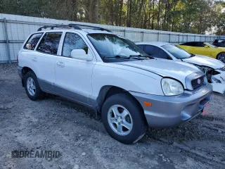 2001 Hyundai Santa Fe GLS with VIN KM8SC83D91U084712, listed as a Copart auction lot 87107674 with 111,465 mi miles and Clean Title. Bid and sale history available at carsss.com. Image 4.