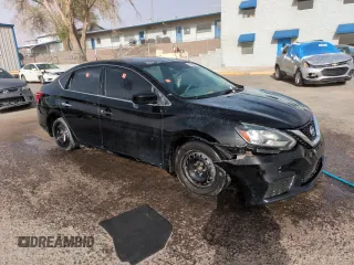 2017 Nissan Sentra SV with VIN 3N1AB7AP4HY369659, listed as a Copart auction lot 54163815 with 159,597 mi miles and Clean Title. Bid and sale history available at DreamBid. Image 4.