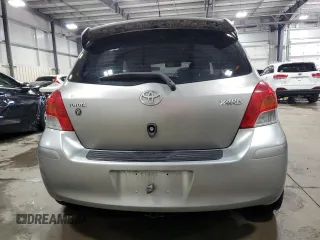 2009 Toyota Yaris with VIN JTDKT903X95231860, listed as a Copart auction lot 51908185 with 135,701 mi miles and Salvage Title. Bid and sale history available at carsss.com. Image 6.