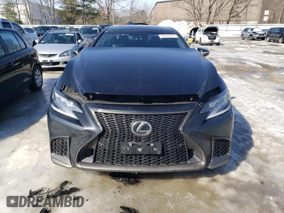 2018 Lexus LS 500 z VIN JTHC51FF4J5001820, wystawiony jako Copart lot #45569585 z przebiegiem 95 505 mil mil oraz Szkody całkowita. Historia ofert i sprzedaży dostępna na DreamBid. Obrazek 5.