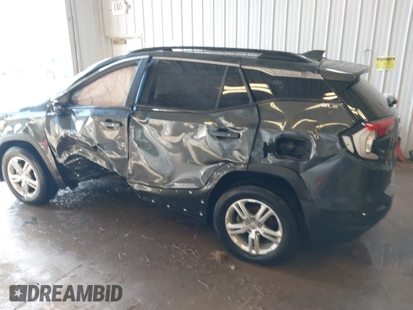 2021 GMC Terrain SLE with VIN 3GKALTEV7ML325517, listed as a IAAI auction lot 41541669 with 33,761 mi miles and . Bid and sale history available at carsss.com. Image 14.