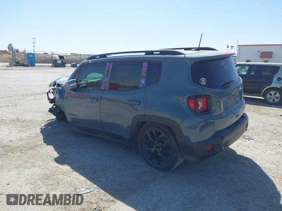 2018 Jeep Renegade Latitude with VIN ZACCJABB1JPH59251, listed as a IAAI auction lot 41851930 with Not provided miles and . Bid and sale history available at DreamBid. Image 3.