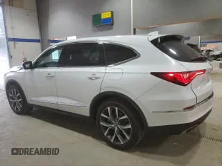 2022 Acura MDX w/Technology Package with VIN 5J8YD9H46NL003009, listed as a Copart auction lot 44275125 with 62,194 mi miles and Salvage Title. Bid and sale history available at carsss.com. Image 2.