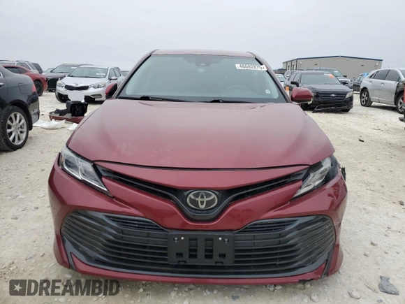2020 Toyota Camry LE with VIN 4T1C11AK1LU938758, listed as a Copart auction lot 46082875 with 82,297 mi miles and Clean Title. Bid and sale history available at carsss.com. Image 5.