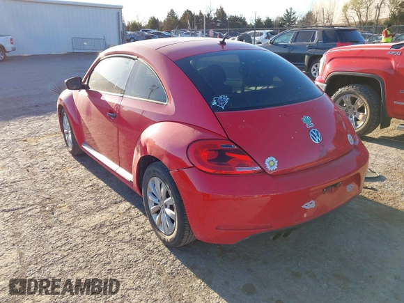 2015 Volkswagen Beetle Fleet Edition with VIN 3VWF17AT9FM627923, listed as a IAAI auction lot 41814791 with 94,647 mi miles and . Bid and sale history available at DreamBid. Image 3.