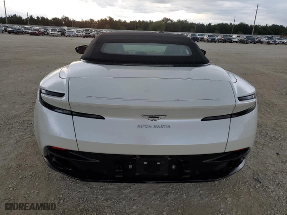 2020 Aston Martin DB11 with VIN SCFRMFCWXLGM09361, listed as a Copart auction lot 74208744 with 10,972 mi miles and Salvage Title. Bid and sale history available at carsss.com. Image 6.