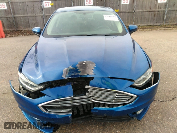 2017 Ford Fusion S with VIN 3FA6P0G73HR282368, listed as a IAAI auction lot 41906999 with 76,259 mi miles. Bid and sale history available at carsss.com. Image 6.