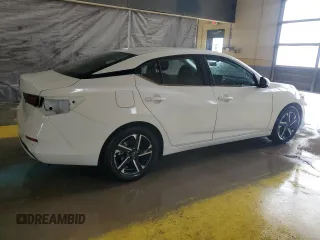 2025 Nissan Sentra SV z VIN 3N1AB8CV4SY307137, wystawiony jako Copart lot #60610765 z przebiegiem 5 226 mil mil oraz Czysty tytuł • Clean title. Historia ofert i sprzedaży dostępna na DreamBid. Obrazek 3.
