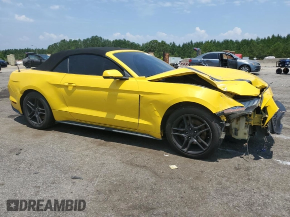 2018 Ford Mustang EcoBoost Premium with VIN 1FATP8UH1J5139393, listed as a Copart auction lot 60925365 with 135,841 mi miles and Clean title. Bid and sale history available at DreamBid. Image 4.