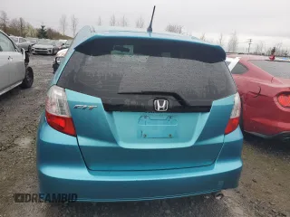 2012 Honda Fit Sport with VIN JHMGE8H50CC011158, listed as a Copart auction lot 50455395 with 132,151 mi miles and Salvage Title. Bid and sale history available at carsss.com. Image 6.