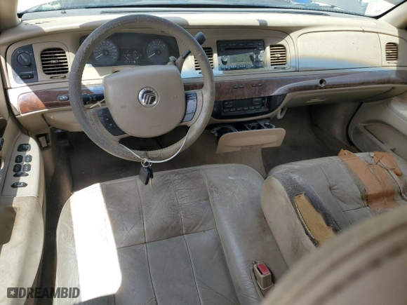 2006 Mercury Grand Marquis LS Premium with VIN 2MEFM75W76X631907, listed as a Copart auction lot 53252485 with 264,074 mi miles and Clean Title. Bid and sale history available at carsss.com. Image 8.