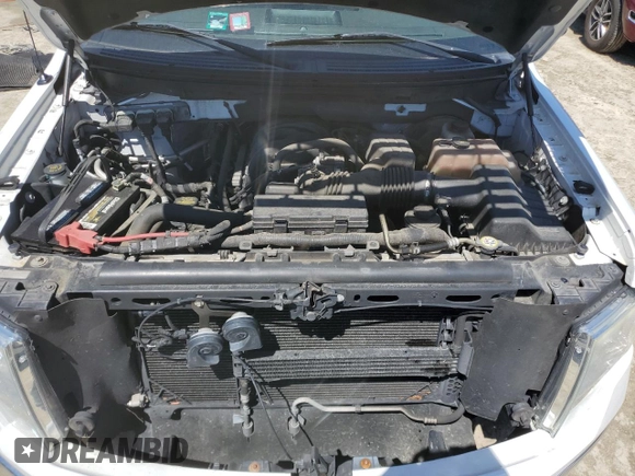 2010 Ford F-150 XL with VIN 1FTEW1C87AFD70646, listed as a Copart auction lot 53051625 with 162,396 mi miles and Salvage Title. Bid and sale history available at carsss.com. Image 11.
