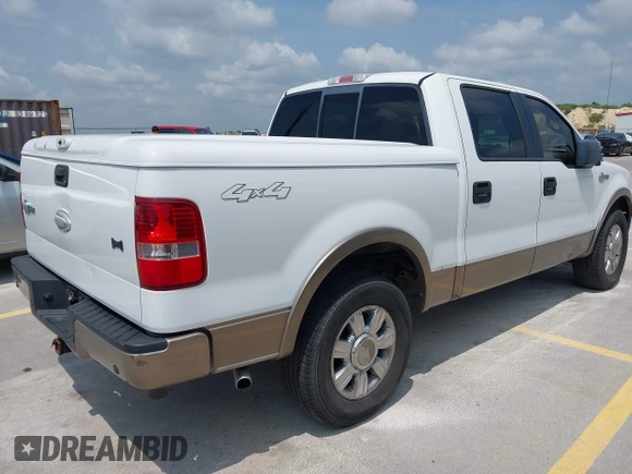 2006 Ford F-150 XLT with VIN 1FTPW14566KB42469, listed as a IAAI auction lot 42074416 with 406,937 mi miles. Bid and sale history available at carsss.com. Image 4.