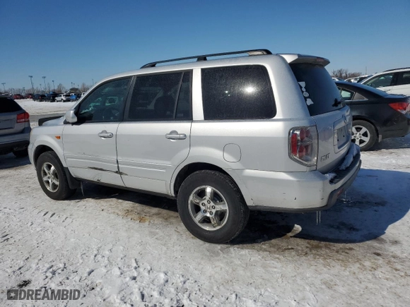 2008 Honda Pilot SE with VIN 5FNYF18348B053044, listed as a Copart auction lot 46153055 with 162,408 mi miles and Salvage Title. Bid and sale history available at carsss.com. Image 2.