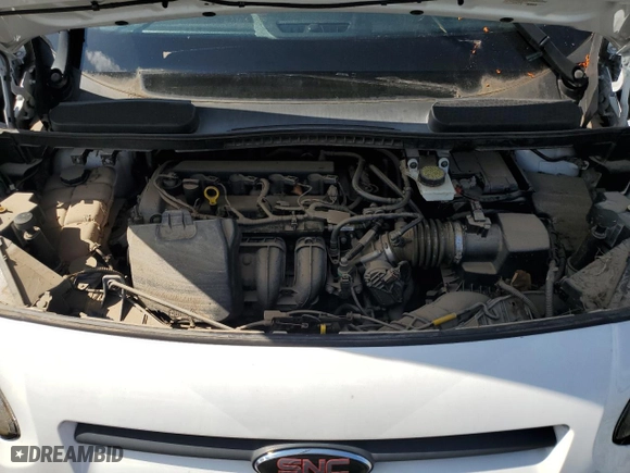 2017 Ford Transit Connect Van XL with VIN NM0LS6E77H1337672, listed as a Copart auction lot 68083504 with 0 mi miles and Salvage Title. Bid and sale history available at carsss.com. Image 12.