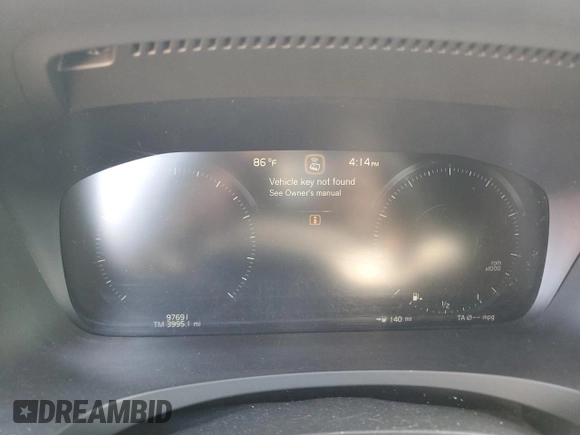 2019 Volvo S90 Momentum with VIN LVY102AK1KP089404, listed as a Copart auction lot 52358915 with 97,691 mi miles and Salvage Title. Bid and sale history available at carsss.com. Image 9.
