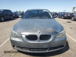 2004 BMW 5 Series 525i with VIN WBANA53564B175495, listed as a Copart auction lot 51739835 with 326,418 mi miles and Salvage Title. Bid and sale history available at carsss.com. Image 5.