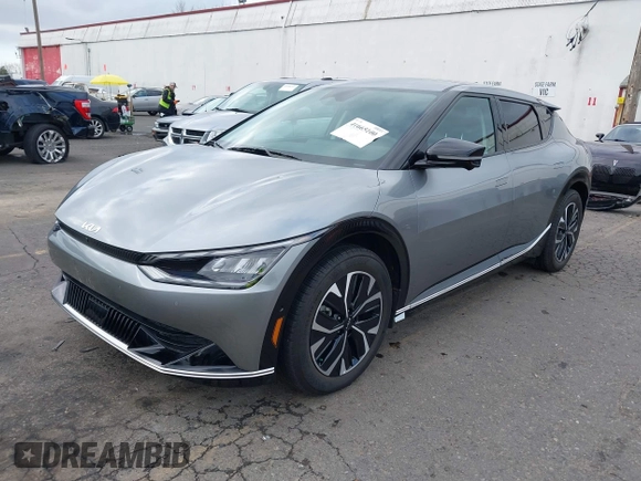 2023 Kia EV6 Wind with VIN KNDC3DLC7P5114527, listed as a IAAI auction lot 41665100 with 8,313 mi miles and . Bid and sale history available at DreamBid. Image 2.