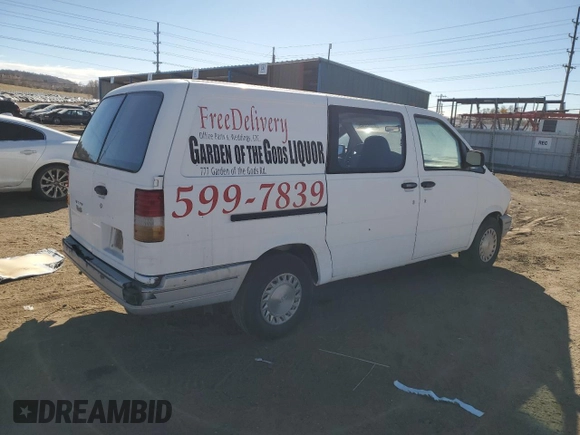 1994 Ford Aerostar z VIN 1FTDA34U9RZA67640, wystawiony jako Copart lot #47592245 z przebiegiem 70 262 mil mil oraz Czysty tytuł • Clean title. Historia ofert i sprzedaży dostępna na DreamBid. Obrazek 3.