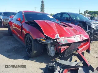 2020 Ford Mustang GT with VIN 1FA6P8CF2L5177375, listed as a IAAI auction lot 42286739 with 45,837 mi miles and . Bid and sale history available at DreamBid. Image 1.