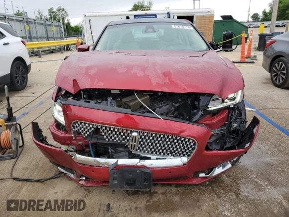 2017 Lincoln Continental Reserve z VIN 1LN6L9NC7H5602929, wystawiony jako Copart lot #57678775 z przebiegiem 24 827 mil mil oraz Szkoda całkowita • Salvage title. Historia ofert i sprzedaży dostępna na DreamBid. Obrazek 5.