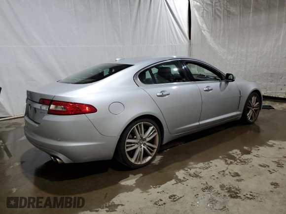 2010 Jaguar XF Supercharged with VIN SAJWA0HE5AMR64127, listed as a Copart auction lot 75866974 with 0 mi miles and Non Repairable. Bid and sale history available at carsss.com. Image 3.
