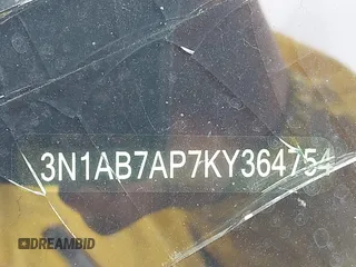 2019 Nissan Sentra S z VIN 3N1AB7AP7KY364754, wystawiony jako IAAI lot #42056332 z przebiegiem 170 068 mil mil oraz . Historia ofert i sprzedaży dostępna na DreamBid. Obrazek 9.
