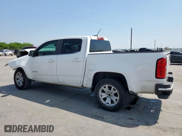 2020 Chevrolet Colorado 2WD LT z VIN 1GCGSCEN6L1152183, wystawiony jako Copart lot #53539955 z przebiegiem 102 727 mil mil oraz Szkoda całkowita • Salvage title. Historia ofert i sprzedaży dostępna na DreamBid. Obrazek 2.