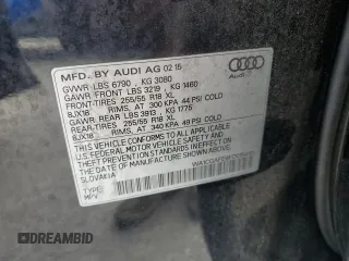 2015 Audi Q7 Premium with VIN WA1CGAFE8FD015410, listed as a Copart auction lot 60880285 with 95,336 mi miles and Salvage title. Bid and sale history available at DreamBid. Image 13.