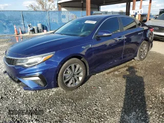 2019 Kia Optima LX z VIN 5XXGT4L30KG356680, wystawiony jako Copart lot #44615895 z przebiegiem 84 501 mil mil oraz Szkoda całkowita • Salvage title. Historia ofert i sprzedaży dostępna na DreamBid. Obrazek 1.