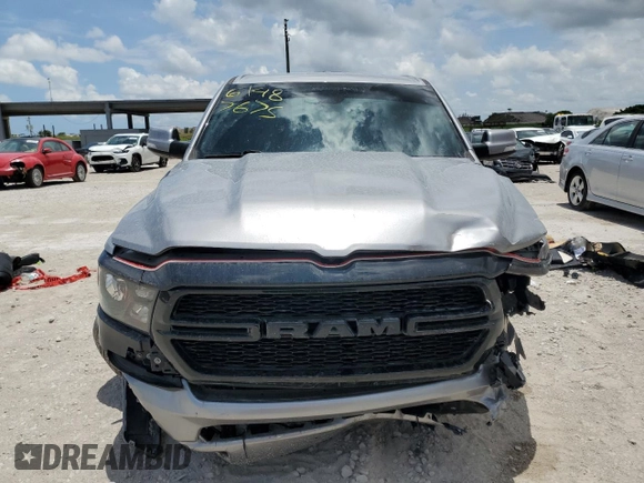 2020 Ram 1500 Big Horn with VIN 1C6SRFFT7LN334558, listed as a Copart auction lot 61487675 with 66,572 mi miles and Salvage title. Bid and sale history available at DreamBid. Image 5.