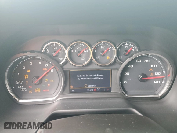 2021 Chevrolet Suburban RST with VIN 1GNSKEKT8MR469806, listed as a Copart auction lot 60500454 with 99,461 mi miles and Non Repairable. Bid and sale history available at carsss.com. Image 9.