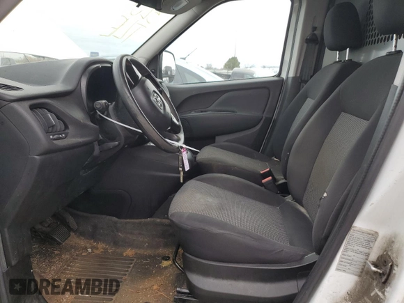 2015 Ram ProMaster City Cargo Tradesman with VIN ZFBERFAT8F6A74379, listed as a Copart auction lot 79880624 with 269,301 mi miles and Clean Title. Bid and sale history available at carsss.com. Image 7.