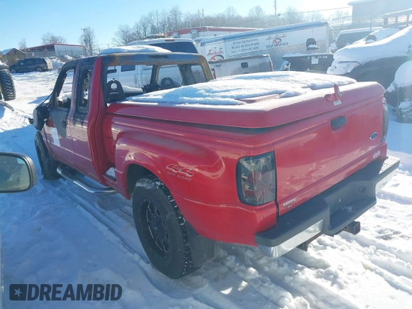 2001 Ford Ranger XL Fleet with VIN 1FTZR15E61PB35502, listed as a IAAI auction lot 41242767 with 1 mi miles. Bid and sale history available at carsss.com. Image 3.