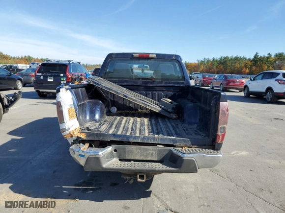 2007 Chevrolet Colorado LT w/2LT with VIN 1GCDT13E378201635, listed as a Copart auction lot 76487484 with 0 mi miles and Salvage Title. Bid and sale history available at carsss.com. Image 6.