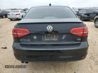 2015 Volkswagen Jetta Sedan 1.8T SE w/Connectivity with VIN 3VWD07AJXFM307406, listed as a Copart auction lot 46159295 with 125,168 mi miles and Salvage Title. Bid and sale history available at carsss.com. Image 6.
