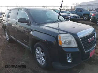2014 GMC Terrain SLE with VIN 2GKALMEK6E6309004, listed as a IAAI auction lot 41795734 with 136,248 mi miles. Bid and sale history available at carsss.com. Image 1.