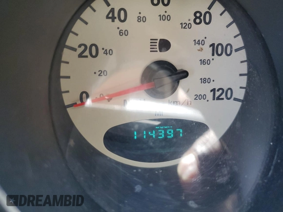 2003 Chrysler PT Cruiser z VIN 3C4FY48BX3T607157, wystawiony jako Copart lot #54305055 z przebiegiem 114 397 mil mil oraz Szkoda całkowita • Salvage title. Historia ofert i sprzedaży dostępna na DreamBid. Obrazek 9.
