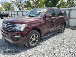 2021 Ford Expedition XLT z VIN 1FMJU1HTXMEA49370, wystawiony jako Copart lot #50491395 z przebiegiem 46 546 mil mil oraz Szkoda całkowita • Salvage title. Historia ofert i sprzedaży dostępna na DreamBid. Obrazek 1.